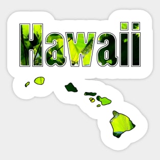 Lush Hawaiian Islands Sticker